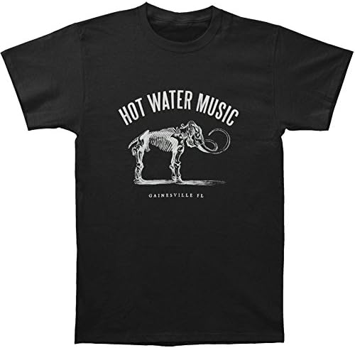 Hot Water Music Men's Mastadon AD 1994 T-Shirt Black
