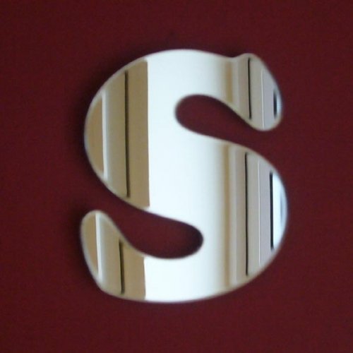 Super Cool Creations Letter S Mirror - 40cm