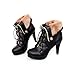 Charm Foot Fashion Womens Platfrom High Heel Western Boots Martin Boots Winter Boots