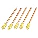 5 Pcs Air Conditioner Spare Part 6mm Copper Tube OD Filling Access Valve