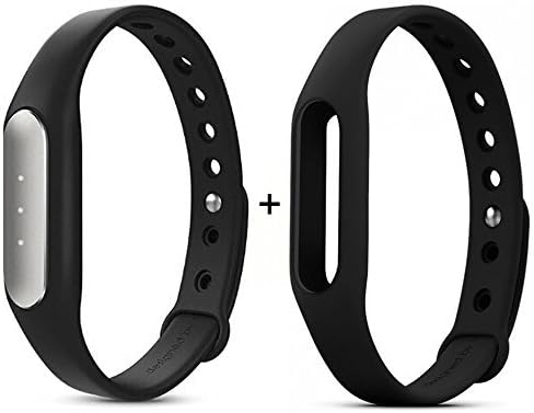 Xiaomi Mi Band Smart Wristband Bracelet Fitness Wearable Tracker Waterproof IP67 MiBand Smartband for IOS 7.0 Android 4.4 (mi band + black wrist strap)