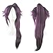 Mtxc Bleach Cosplay Shihouin Yoruichi Noumenon & Ponytail Wig Purple