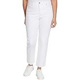 Ella Moss Women's Mid Rise Slim Straight Ankle Jeans