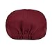 VOBOOM Cotton Flat Cabbie Hat Gatsby Ivy Irish Hunting Newsboy Cap (Burgundy)