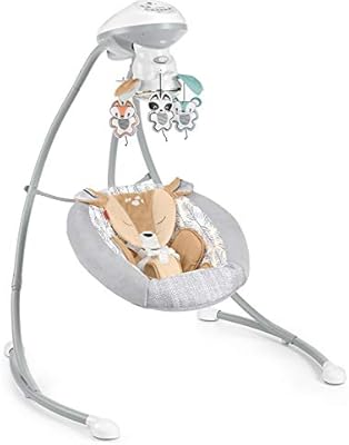 fisher price deluxe cradle and swing