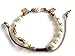Brown Scapular Medal Catholic Adjustable Bracelet for Women