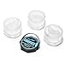 Goodlife Cookies Threaded Stackable Jar - Clear Plastic with Divider - Harvest Club (Clear)