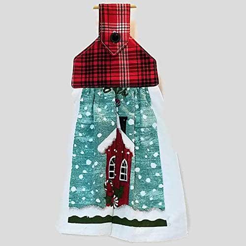 Hanging Kitchen Towel, Christmas Kitchen towel with
