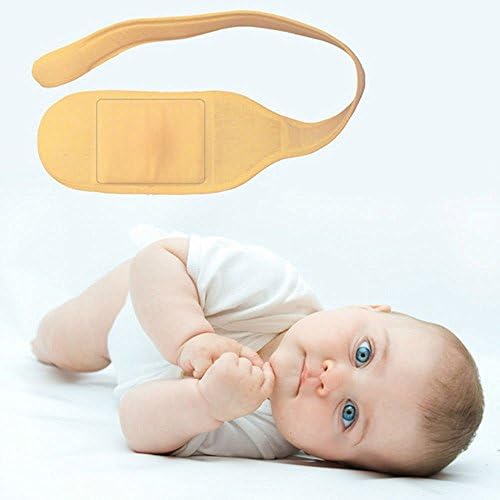Novea, Medical Grade Child Umbilical Hernia Belt, Infant Abdominal Binder, Baby Navel Truss Support, One Size Fits All