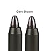 Professional Hair Chalk Temporary Hair Dye Non-toxic Hair Color Crayon Cover White Hair Color Patch (2packs-dark Brown-dark Brown)