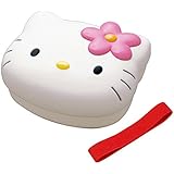 Skater Sanrio Hello Kitty Face Shaped Bento Box