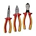ABN Insulated Pliers Set 3-Piece Wire Stripping and Crimping Tool Electrician Pliers Stripper Crimper Wire Cutter Kit