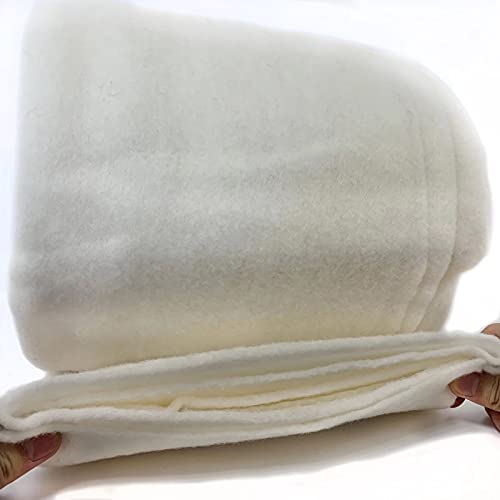 Wool Quilt Batting 45"x60" for Patchwork Quilts Quilting 100 Merino