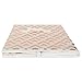 DII Non Woven Polyester Metallic Diamond Storage Bin, Small Set of 2, White/Copper