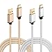 Galaxy S9/S8 Plus Charger, HI-CABLE USB Type C Cable 2-Pack 6Ft Braided USB C Fast Charger Cord for Samsung Galaxy S9/S8 Plus/Note 8, Moto Z/Z2, LG G6 G5 V20 V30, Google Pixel, Nintendo Switch