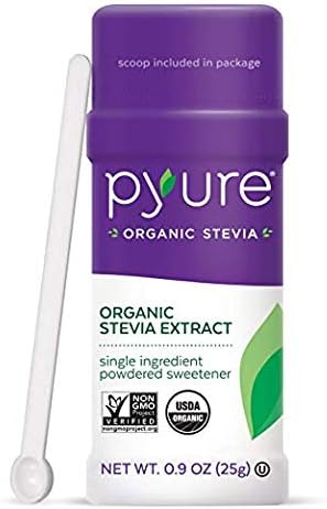 Organic Stevia Sweetener Extract Powder- 100% Stevia Leaf Extract, No Fillers, 1,000 Servings Per Container (1.)3 count)…