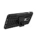Oneplus 6 Case,Osophter Dual Layer Shock-Absorption Armor Cover Full-body Protective Case with Kickstand for Oneplus 6 A6003 (Black)