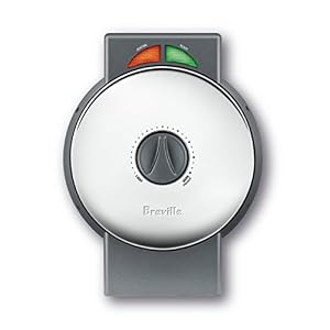 Breville BWM250BSS Waffle Maker, Brushed Stainless