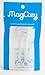 [2-Pack] MagCozy Leash Compatible with The Apple MagSafe to MagSafe 2 Converter, Tether, Never Lose a Pro to Air Adapter Again, Thunderbolt Display (White)