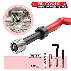 BILITOOLS M6x1.0 Thread Repair Kit, HSS Drill