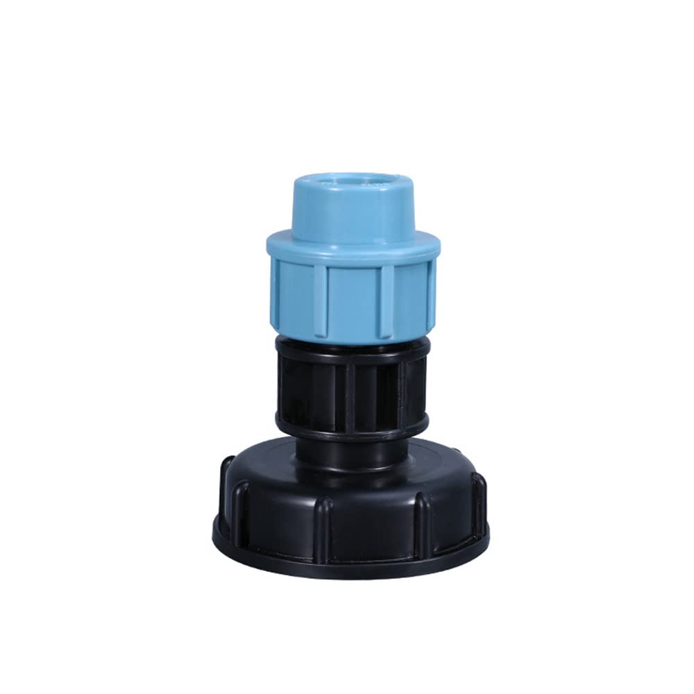 Aoktorkit IBC Tank Thread Connector s60x6 Adapter To Mdpe Water Pipe Fittings Straight Outlet 32mm