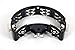 RhythmTech DST10 Drum Set Tambourine Nickel Jingles, Black
