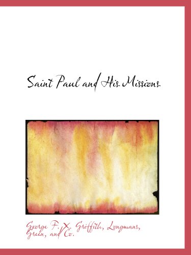 Saint Paul and His Missions