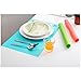 Jewelvwatchro 4 Packs Fridge Pads, Waterproof Refrigerator Mats Fridge Liner Shelf Mats Table Mats for Shelves, Cabinets Storage Kitchen and Placemats