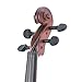 Mendini by Cecilio 1/4 Violin Set For Beginners - Hand Carved Acoustic Violins Kit - Fiddle Solid Wood Kit with Hard Case, Bow, Rosin, Shoulder Rest and Extra Strings