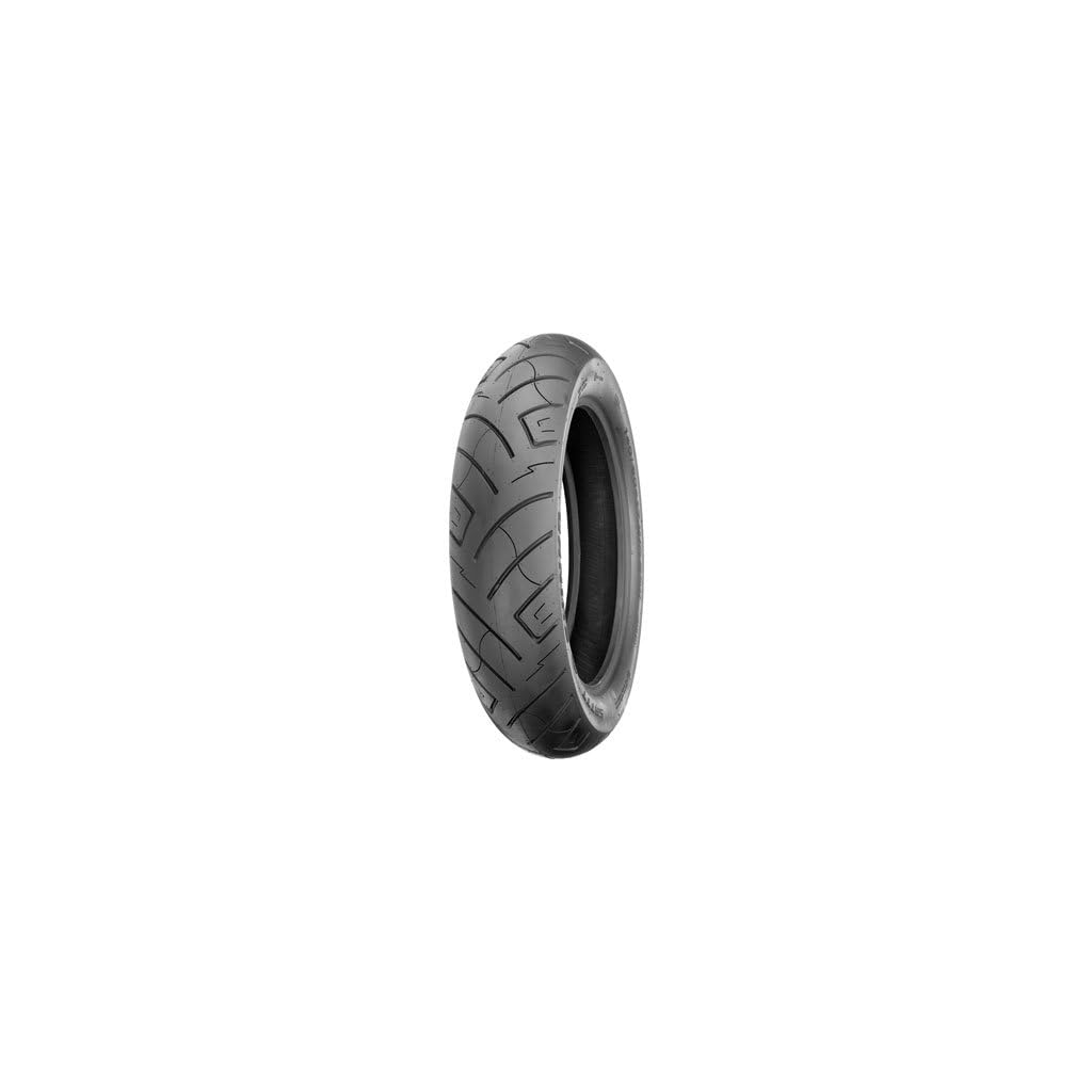 130/90B16 (73H) Shinko 777 H.D. Front Motorcycle Tire Black Wall for