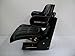 Black Waffle Style Universal Tractor Suspension Seat, Multi-Angle Base for Ford/New Holland 2000, 2610, 2910,3000,3010, 3600, 3610, 3900, 3910, 4000, 4100, 4110, 4600#IA42