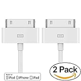 iPhone 4S Cable, OoRange 6.5 Feet (2 Meter) USB Cable Sync Charging Cable For iPhone 4/4S, iPhone 3G/3GS, iPad 1/2/3 iPod (2 Pack)