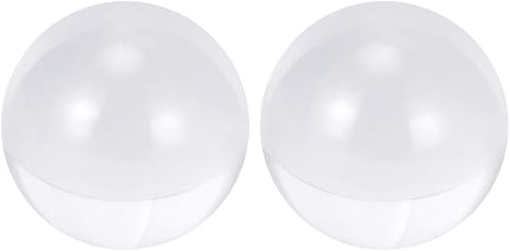 Amazon 35 Mm直径アクリルボールクリア 透明プレキシガラス球飾りソリッドボール1 4インチの家の装飾2ピース Diy 工具 ガーデン