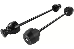 Mantt Rear and Front Axle Sliders Fit for 2024 DR650 DR650SE 2023 2022 2021 2020-1996 DR 650 DR 650SE Frame Sliders with Swin