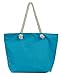 Leisureland Large Beach Tote Bag, Top Zipper Boat Bag (Pineapple)