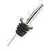 ChefLand Stainless Steel Bottle Pourers, Pouring Spouts for Liquor, Wine and Spirits Perfect for Restaurant, Bar, Hotel, Casino Use - Free-Flowing - (12 Pack)
