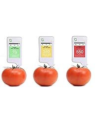 greentest instantánea Leer Digital Carne Fresca, fruta, verduras Tester de nitrato & Personal Contador Geiger Detector de radiación Combo, Blanco