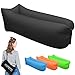 homeme Inflatable Lounger, Portable Air Beds Sleeping Sofa Couch for Travelling, Camping, Beach, Park, Backyard