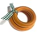Wooden Baby Teether Toy - Organic Teething Ring Set by Mary & Kate MADE IN USA