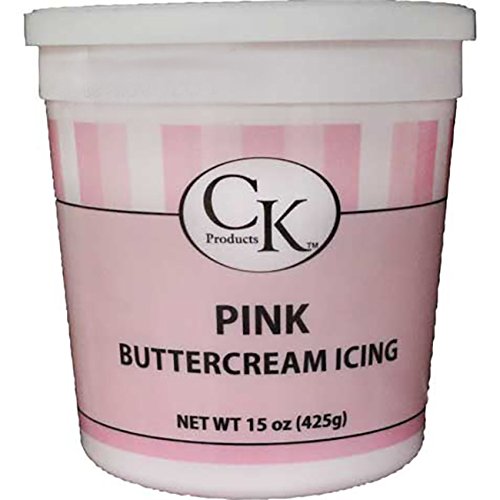 CK PRODUCTS DECORATING BUTTERCREAM ICING CAKE TOPPER 30 OZ PINK (2PK) - Thumbnail 2