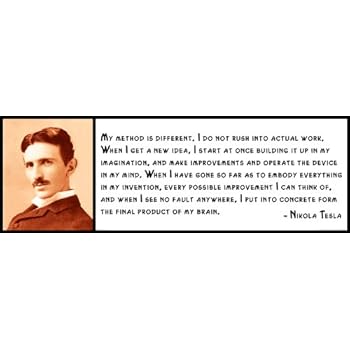 Amazon.com: Wall Quote - Nikola Tesla -If you want to find the secrets