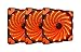 APEVIA AF312L-SOG 120mm Orange LED Ultra Silent Case Fan w/ 15 LEDs & Anti-Vibration Rubber Pads (3-pk)