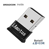 Fellee Bluetooth 4.0 USB Dongle Adapter, Bluetooth Transmitter Receiver Supports Windows 10, 8, 7, Vista XP 32/64 Bit Laptop PC for Bluetooth Speaker, Headset, Keyboard, Mouse and More, Plug and Play