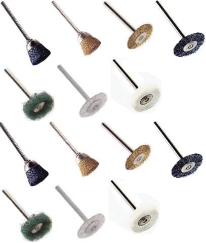 14 Master Gunsmith Part Cleaning Tool Wire Brushes for Dremel -- Best Seller on Amazon!