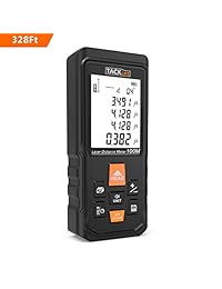 Medida láser premium TACKLIFE S2 100 de 328 pies con Senor angular electrónico incorporado