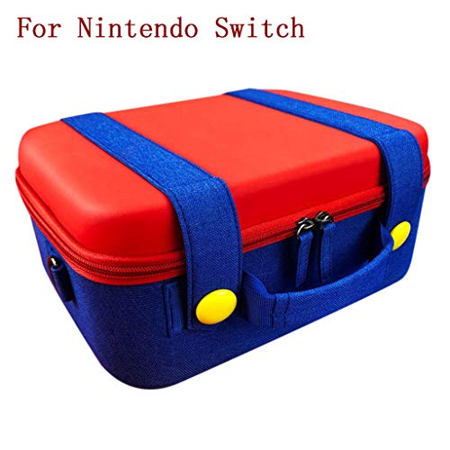 For Nintendo Switch Case EVA Hard Shell Shoulder Bag Fit Pro Controller Dock