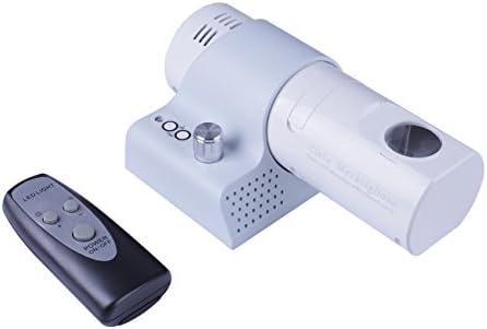 Cielo Meraviglioso LED Roman/Arabic Numbers Clock 4-Color Wall/Desk Projection with LCD Display,Colorful Light Beam Virtual Shadow for Home or Commercial Decor (WHITE)