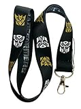 Transformers Autobot & Deceptacon Lanyard Key Chain
