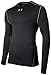 Under Armour Men's ColdGear Compression Crew Black (001)/Steel, Large