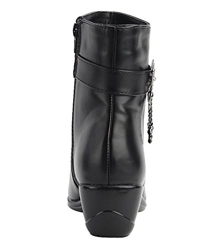 famous women's black leather boots